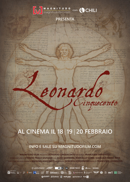 “Leonardo cinquecento” al cinema solo il 18, 19 e 20 febbraio – Trailer