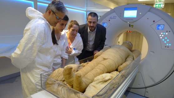 Una Tac per le mummie del museo Egizio.