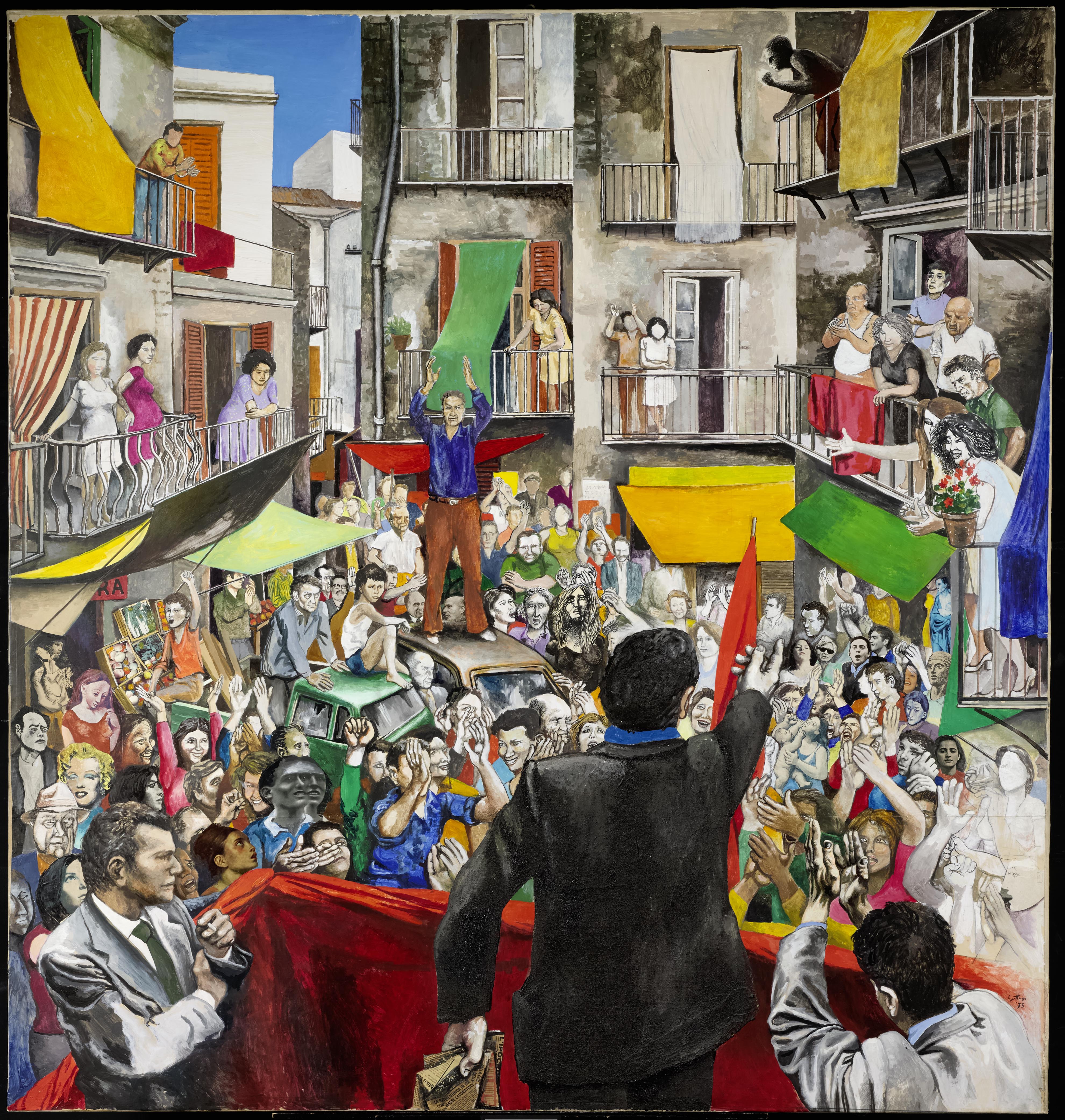 Alla GAM Renato Guttuso tra Arte  e Politica.