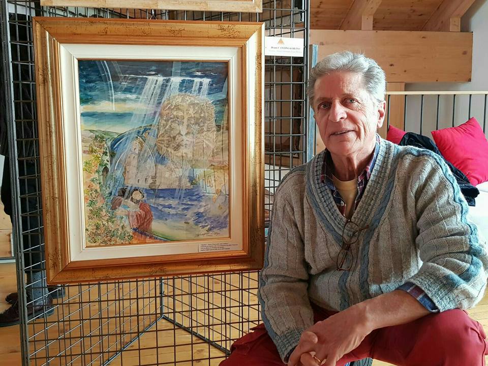 Bruno Cantino: 3* premio per la tecnica varia alla mostra-concorso “Vette d’arte” a Sestriere