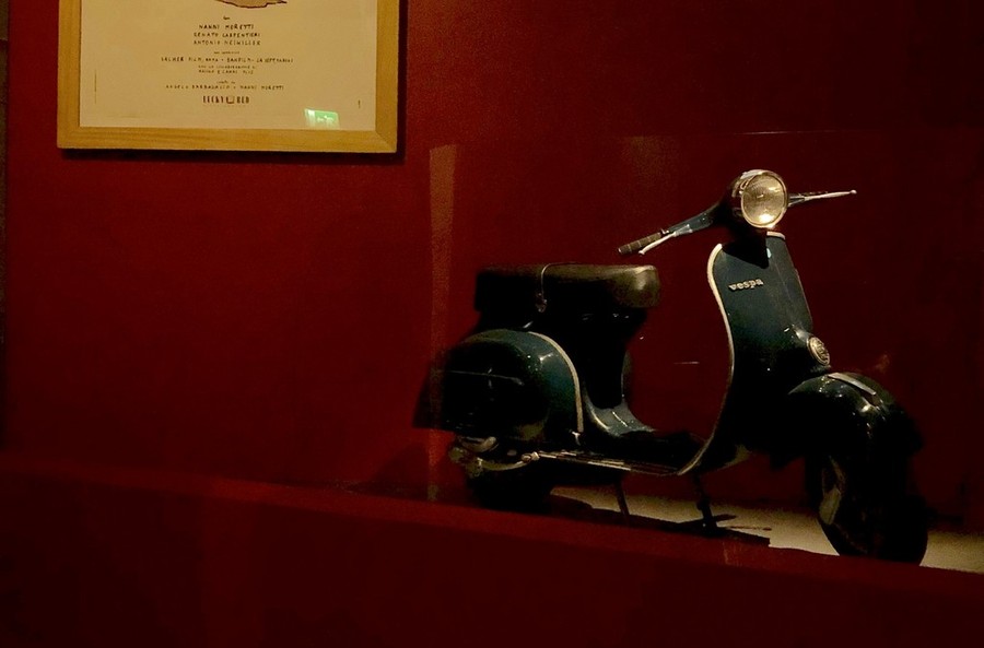 La Vespa di “Caro Diario” al Museo Nazionale del Cinema
