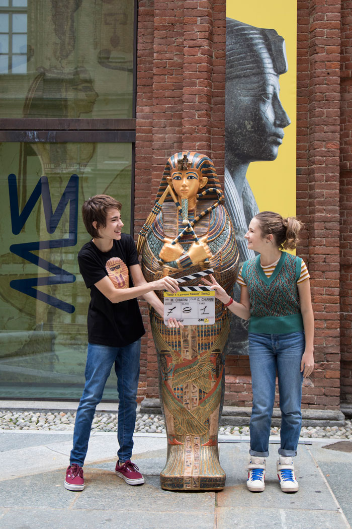 Museo Egizio di Torino set di un film della prodotto da Disney e 3ZERO2.