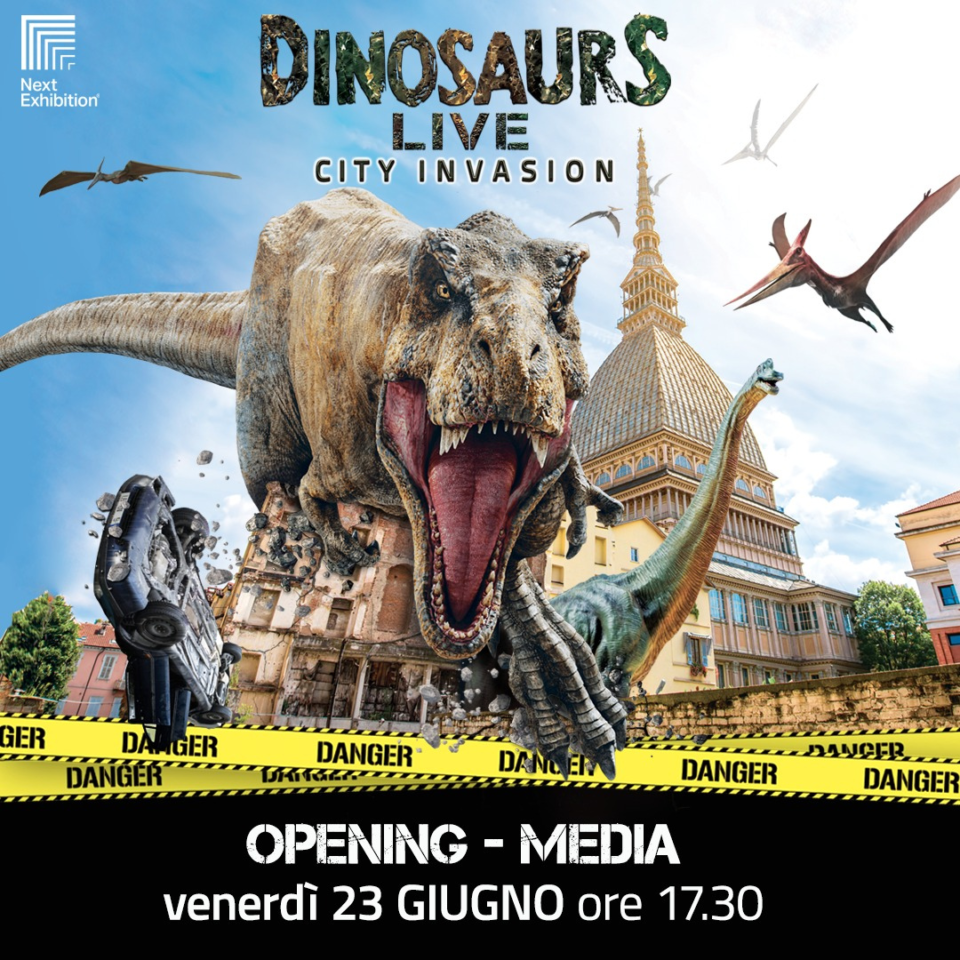 MOSTRA | DINOSAURS LIVE City Invasion